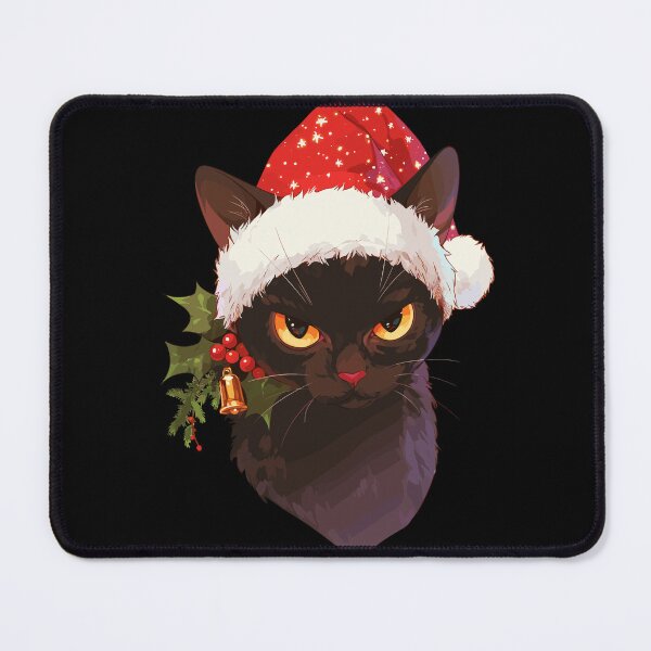 Item preview, Festive Christmas Yule Cat designed and sold by bapupa.