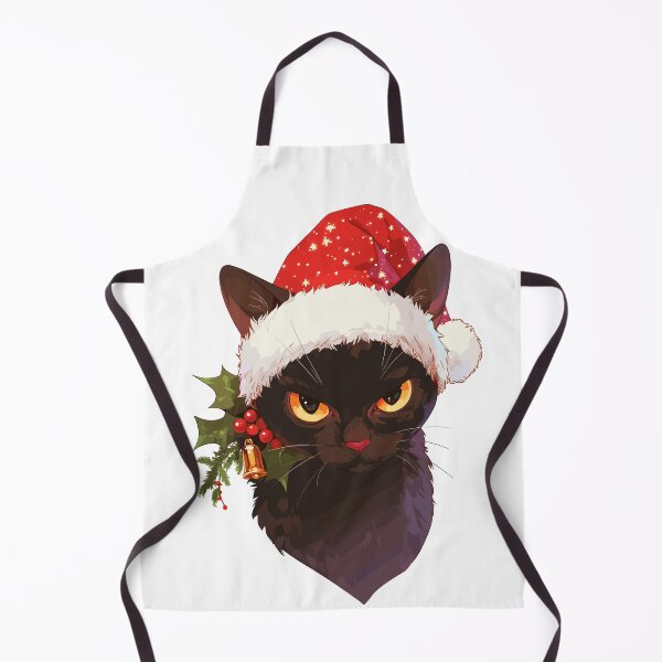 Item preview, Festive Christmas Yule Cat designed and sold by bapupa.