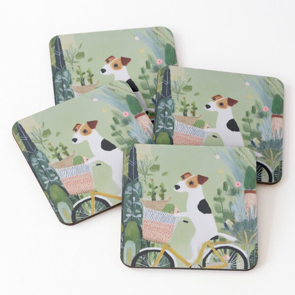 Item preview, JACK RUSSELL TERRIER on a bicycle designed and sold by lautir.