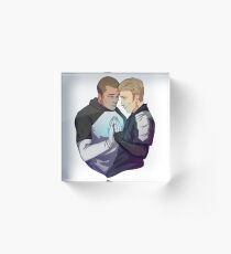 Love does not discriminate Acrylic Block