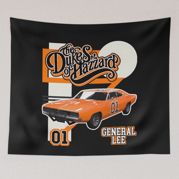 Item preview, Retro Style General Lee Hazzard Racing Design designed and sold by DanelOlievo.