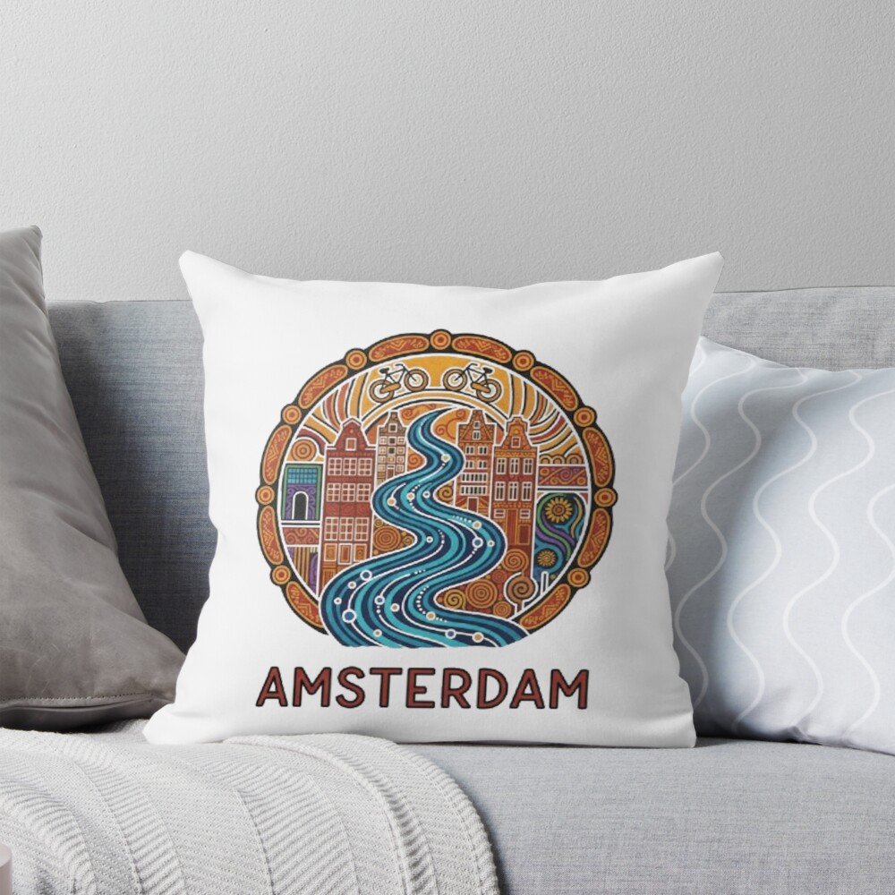Item preview, Throw Pillow designed and sold by likbatonboot.