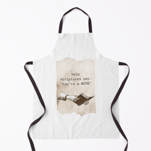 Item preview, Holy scriptures say: "You're a NOOB" designed and sold by Tom-Johnson.