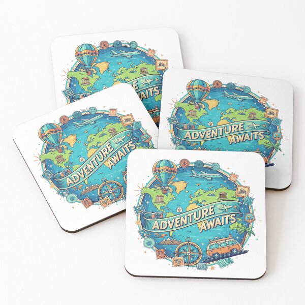 Item preview, Travel T-Shirt Design, Adventure Awaits, Wanderlust Shirt, World Traveler, Explore The World, Unique Travel Gift designed and sold by Sushikidsntoddlers.
