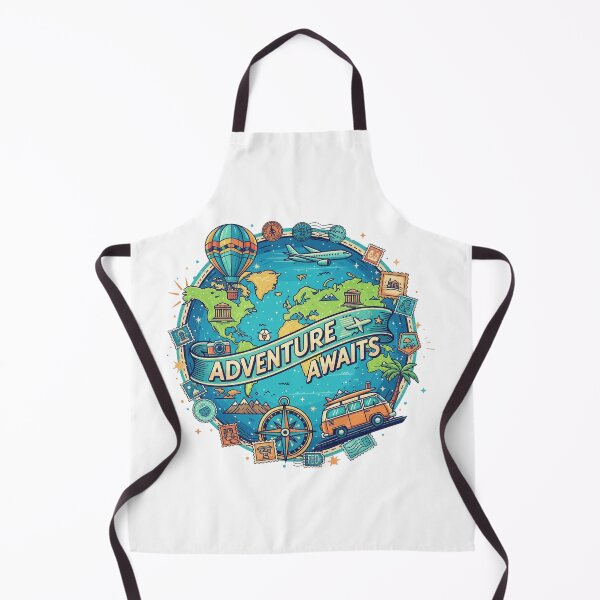 Item preview, Travel T-Shirt Design, Adventure Awaits, Wanderlust Shirt, World Traveler, Explore The World, Unique Travel Gift designed and sold by Sushikidsntoddlers.