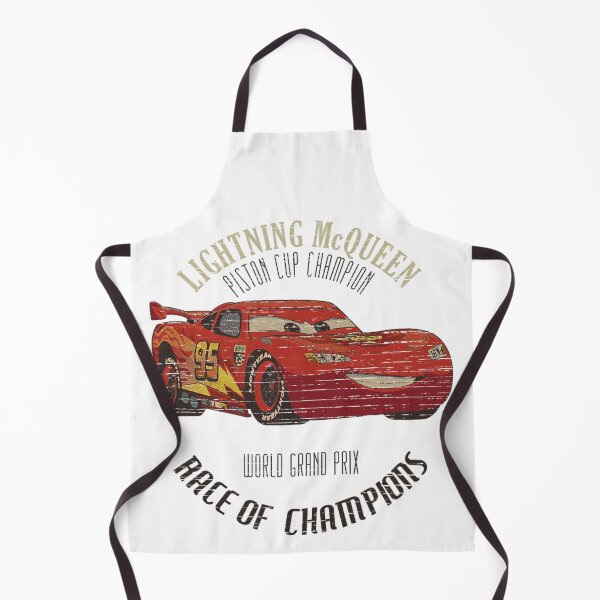 Item preview, Disney Pixar Cars 2 Lightning McQueen Champion Vintage Logo designed and sold by Aliyah Niko.