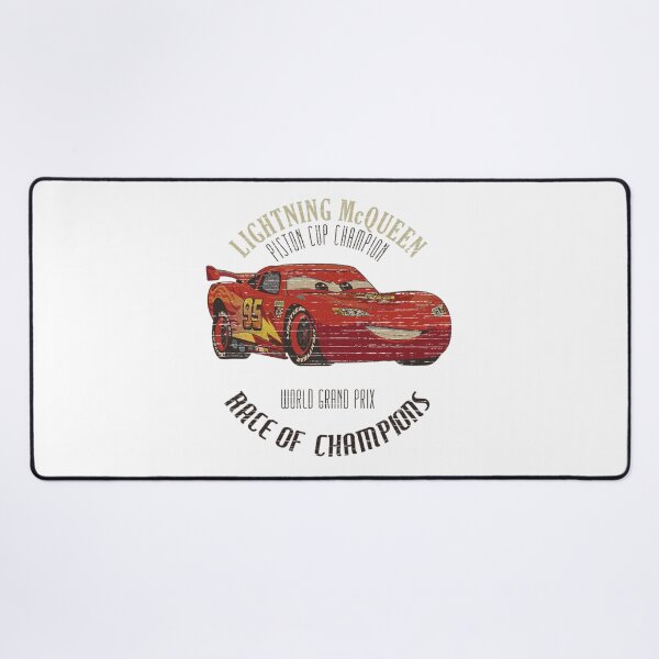 Item preview, Disney Pixar Cars 2 Lightning McQueen Champion Vintage Logo  designed and sold by Aliyah Niko.