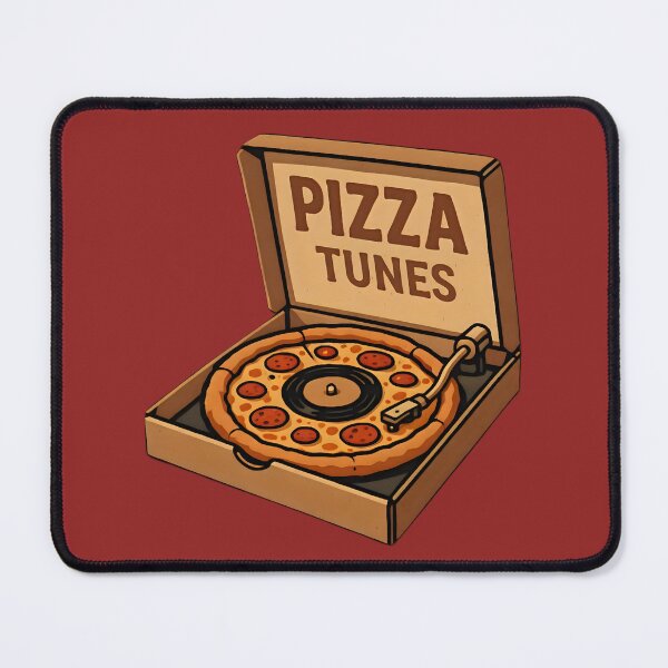 Item preview, Pizza Vinyl Spinner – Music & Slice Mashup designed and sold by SidTastic .