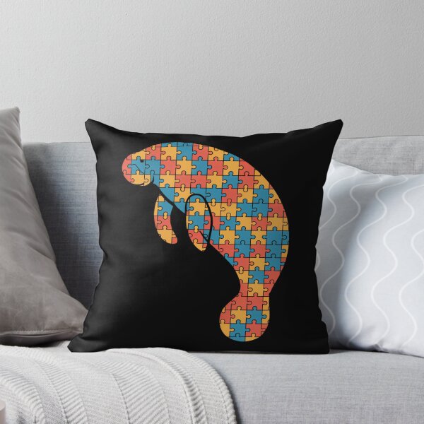 Item preview, Manatee Autism Awareness Kids Dugong Puzzle Day Mom designed and sold by ValerieRodrigue.