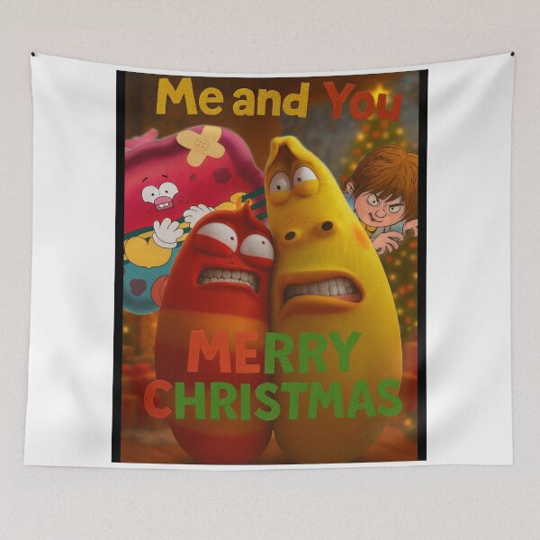 Item preview, Funny Cartoon Duo – Festive and Colorful Christmas Atmosphere designed and sold by NorthernDk_art .
