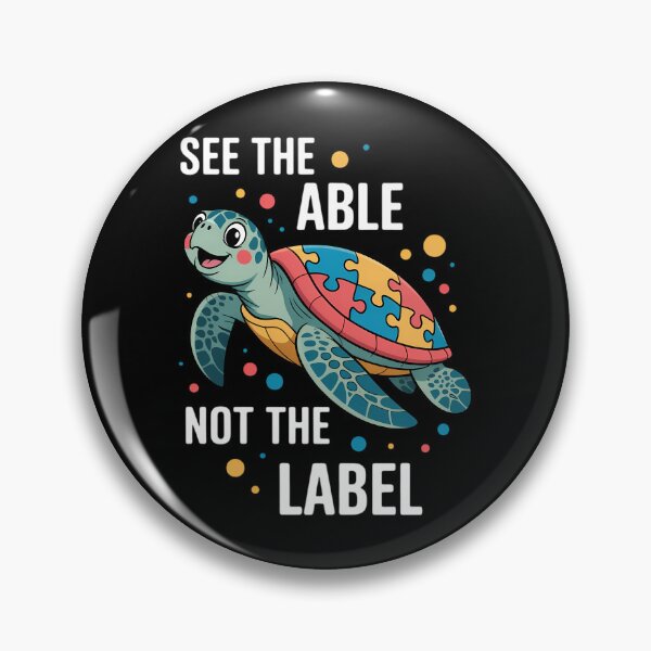 Item preview, See The Able Not The Label Autism Awareness designed and sold by ValerieRodrigue.
