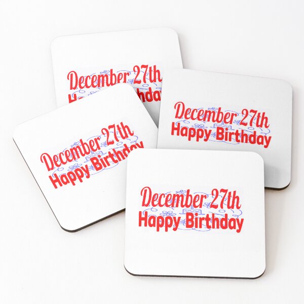 Item preview, December 27th,Birthday gift designed and sold by Sujinthaiart.