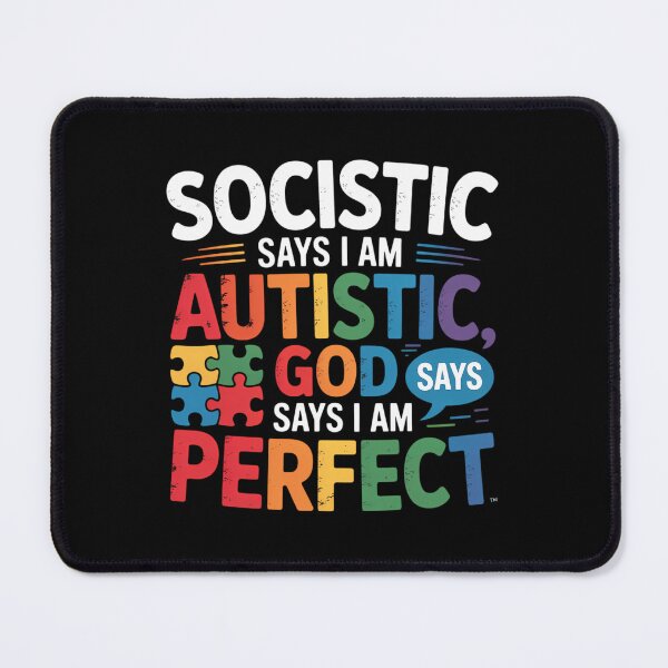 Item preview, Society Says I'm Autistic Autism Month designed and sold by ValerieRodrigue.