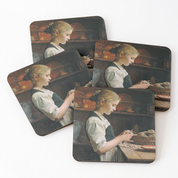Item preview, The small Kartoffelschälerin designed and sold by SharonTheFirst.