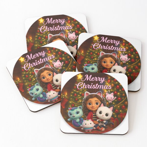 Item preview, Magical Christmas with Gabby – Festive Illustration and Cute Cats designed and sold by NorthernDk_art .