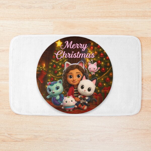 Item preview, Magical Christmas with Gabby – Festive Illustration and Cute Cats designed and sold by NorthernDk_art .