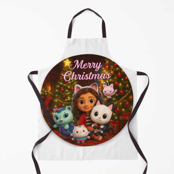 Item preview, Magical Christmas with Gabby – Festive Illustration and Cute Cats designed and sold by NorthernDk_art .