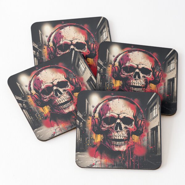 Item preview, Skull Beats designed and sold by ONYX Pixee.