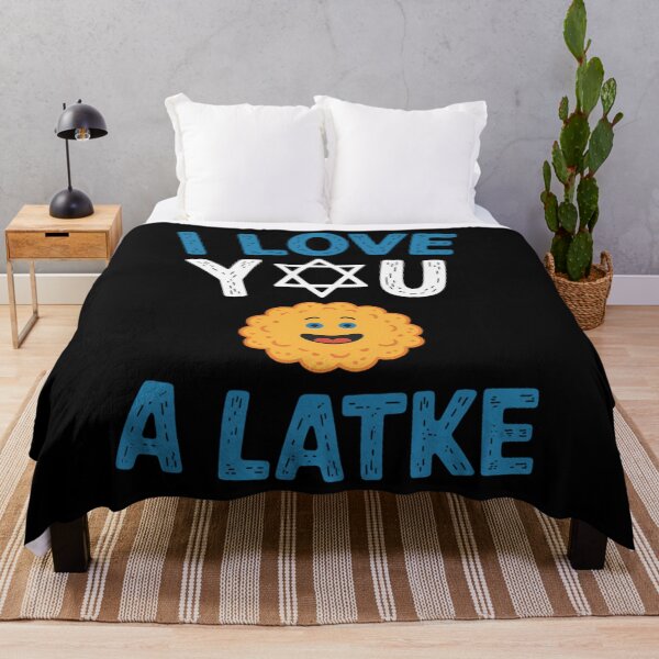 Item preview, Fun I Love You A Latke Hannukah and Passover designed and sold by ValerieRodrigue.