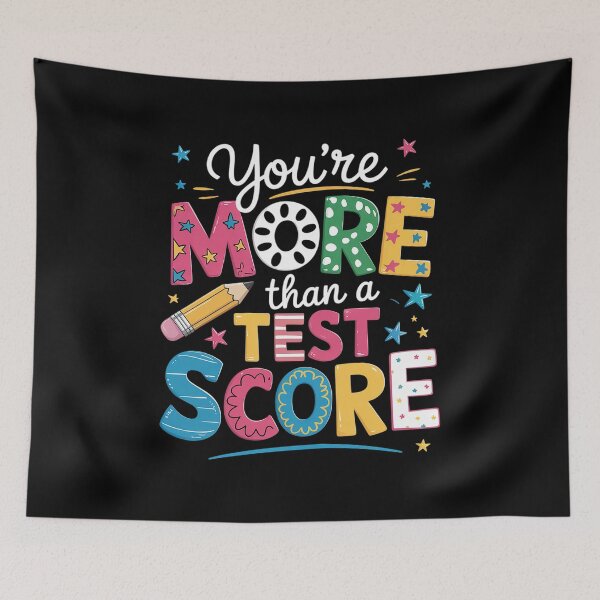 Item preview, Test Day Teacher You're More Than a Test Score designed and sold by HeinzanoWeno.