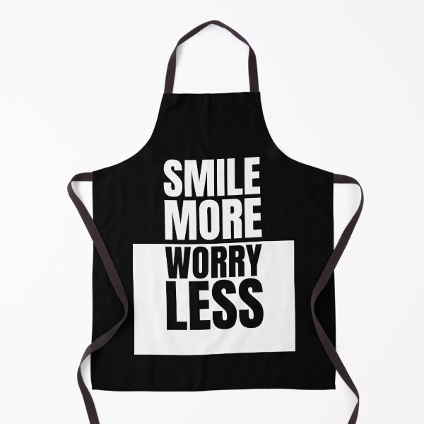 Item preview, Smile more worry less designed and sold by Dondonmart.