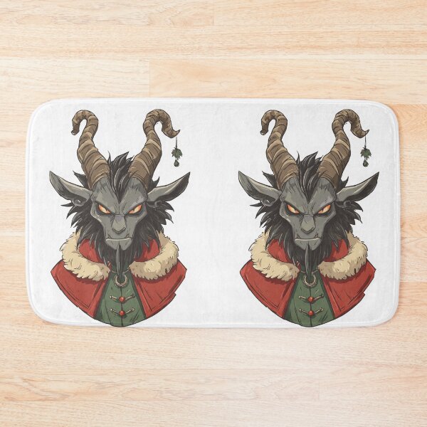 Item preview, Dark Christmas Krampus Retro designed and sold by bapupa.