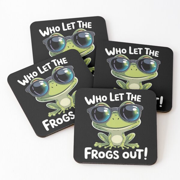 Item preview, Funny Passover Who Let the Frogs Out Jewish Seder designed and sold by ValerieRodrigue.