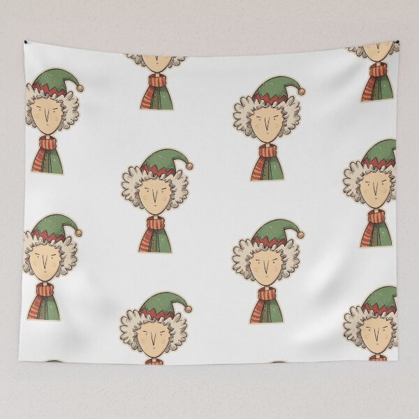 Item preview, Vintage Christmas Snow Elf designed and sold by bapupa.