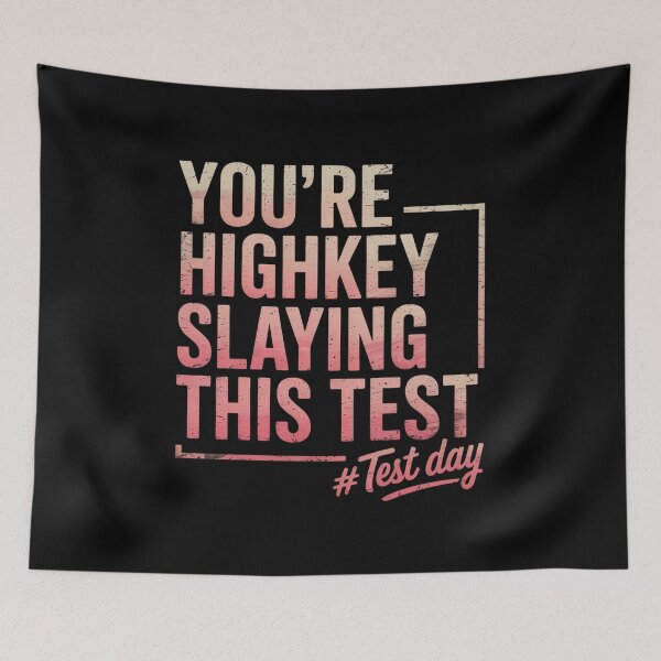 Item preview, Test Day You're Highkey Slaying This Test Teacher designed and sold by HeinzanoWeno.