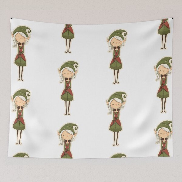 Item preview, Classic Christmas Snow Elf designed and sold by bapupa.
