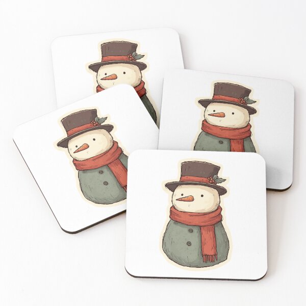 Item preview, Antique Christmas Snowman Retro designed and sold by bapupa.