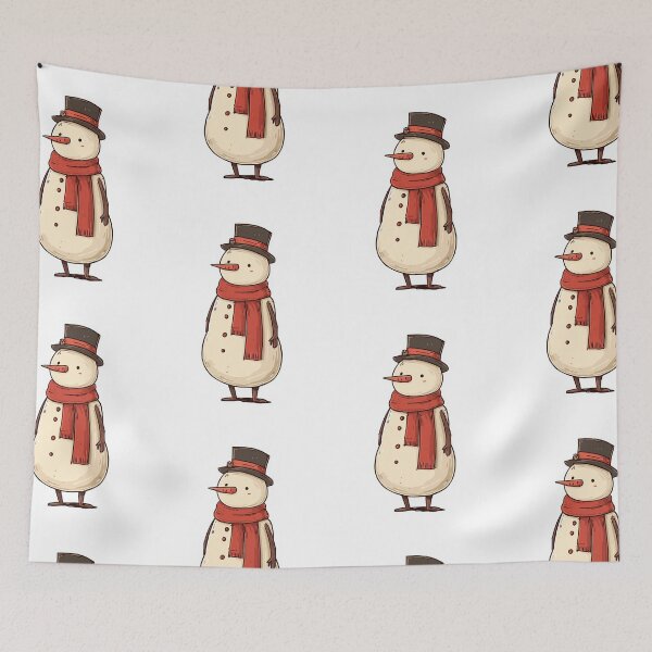 Item preview, Cozy Christmas Snowman Winter designed and sold by bapupa.