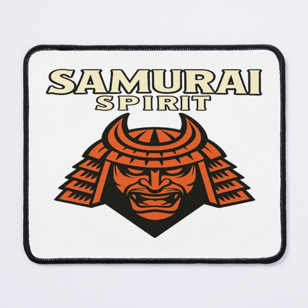 Item preview, Samurai Mask Warrior Emblem – Japanese Oni Design designed and sold by TrendMixDesigns.