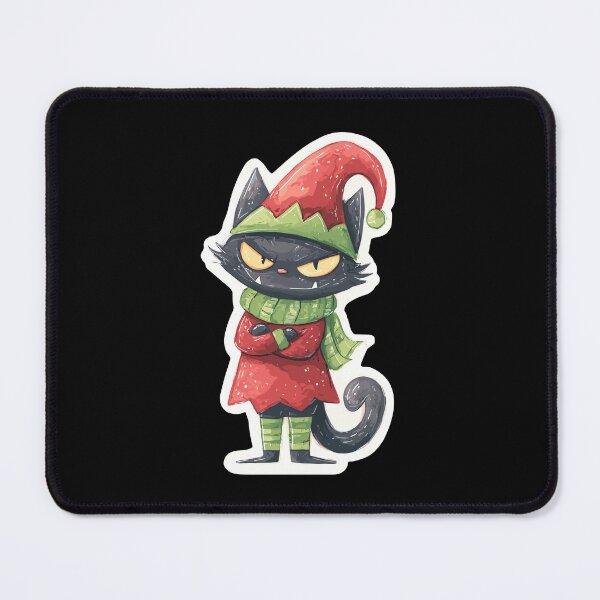 Item preview, Vintage Christmas Yule Cat designed and sold by bapupa.
