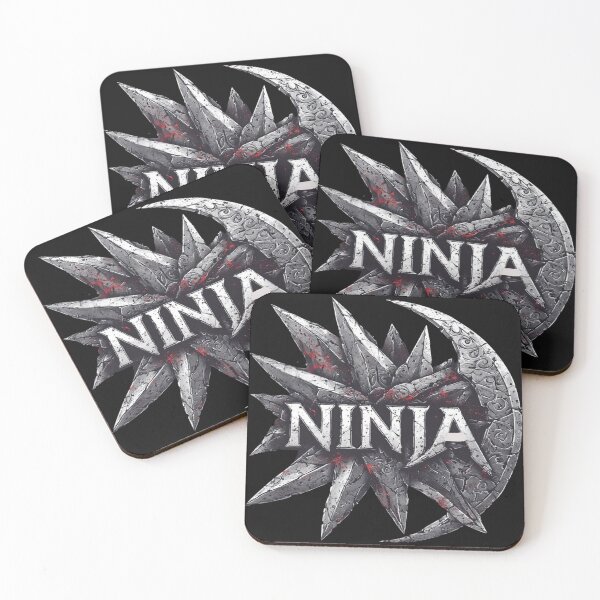 Item preview, Nightblade Metal Ninja Text designed and sold by SweetRossel.
