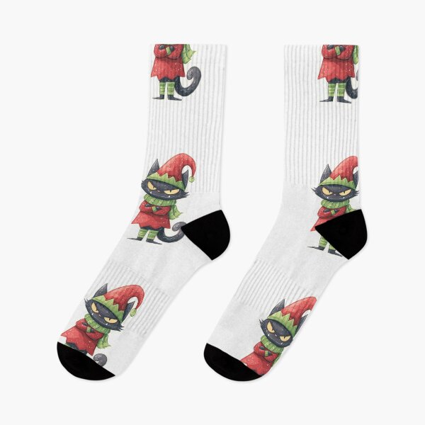 Item preview, Vintage Christmas Yule Cat designed and sold by bapupa.