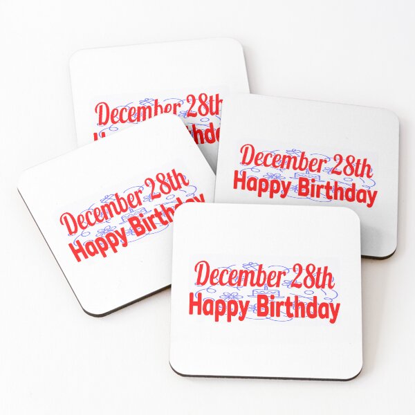 Item preview, December 28th, Gift birthday  designed and sold by Sujinthaiart.