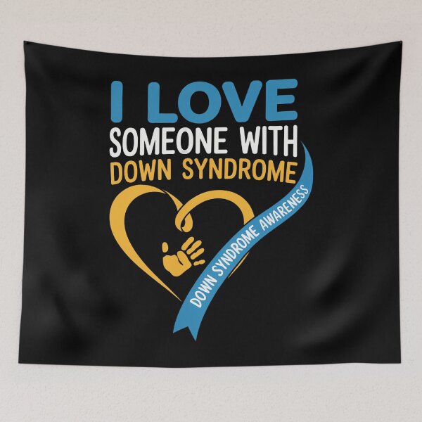 Item preview, I Love Someone With Down Syndrome - Down Syndrome Awareness designed and sold by ValerieRodrigue.