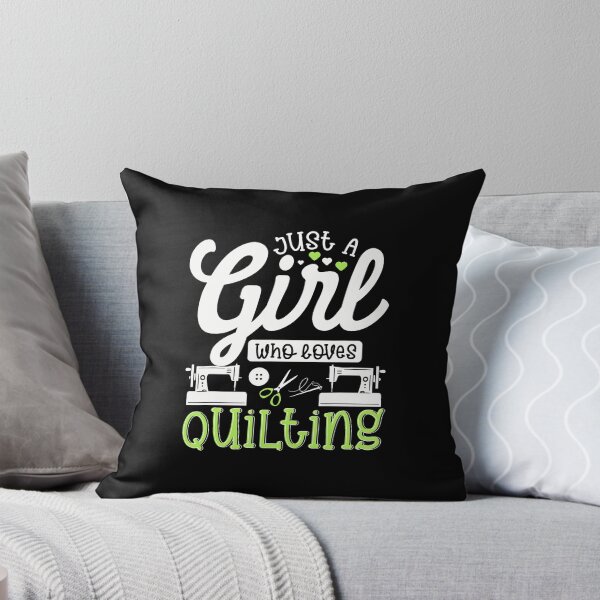 Item preview, Just A Girl Who Loves Quilting designed and sold by LavetaCatherine.
