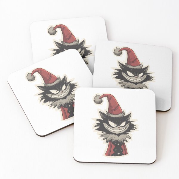 Item preview, Classic Christmas Yule Cat designed and sold by bapupa.