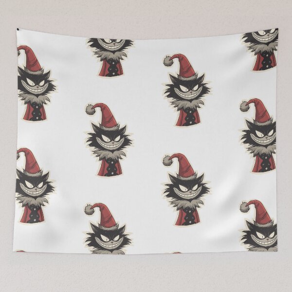 Item preview, Classic Christmas Yule Cat designed and sold by bapupa.