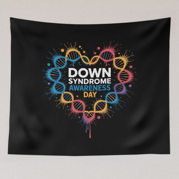 Item preview, World Down Syndrome Day Awareness Socks 21 March designed and sold by ValerieRodrigue.