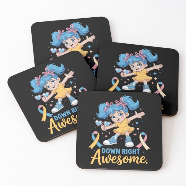 Item preview, Down Syndrome Awareness Day Down Right Awesome designed and sold by ValerieRodrigue.