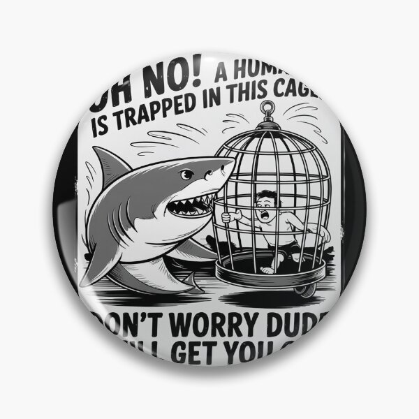 Item preview, Great White Shark Ocean Biologists Largest Predator Fish  designed and sold by lilLilaBatArt.