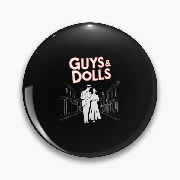 Item preview, Guys And Dolls Retro New York Musical Theatre designed and sold by BeulahJoseph.