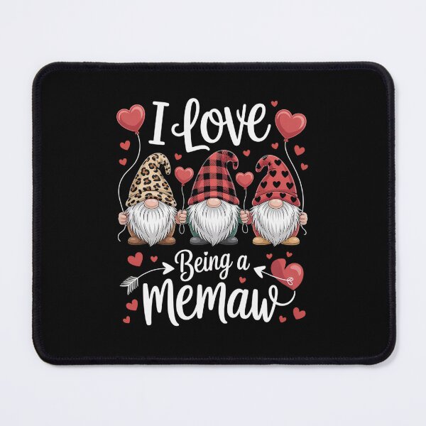 Item preview, Three Gnomes I Love Being A Memaw Valentines Day  designed and sold by HeinzanoWeno.