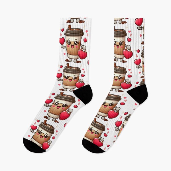Item preview, Cute Takeaway Coffee Cup Kawaii Character – Fun Coffee Art Design designed and sold by Lulunza.