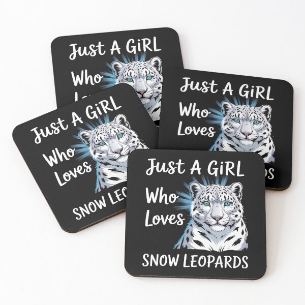Item preview, Just A Girl Who Loves Snow Leopards Wild Cat Big Cat designed and sold by JonGogue.
