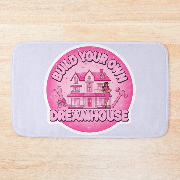 Item preview, Pink Dreamhouse Builder Feminist Art designed and sold by Ekracreatives.