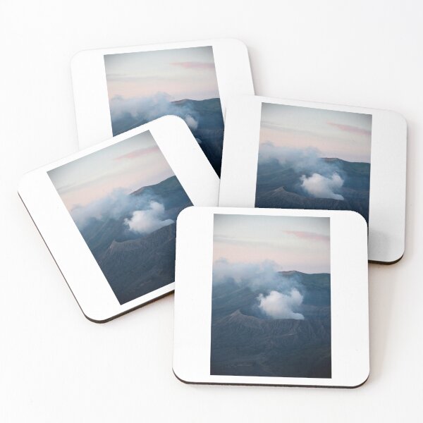 Item preview, Smoking Volcano Landscape Photographic Print designed and sold by Mother-Nature65.